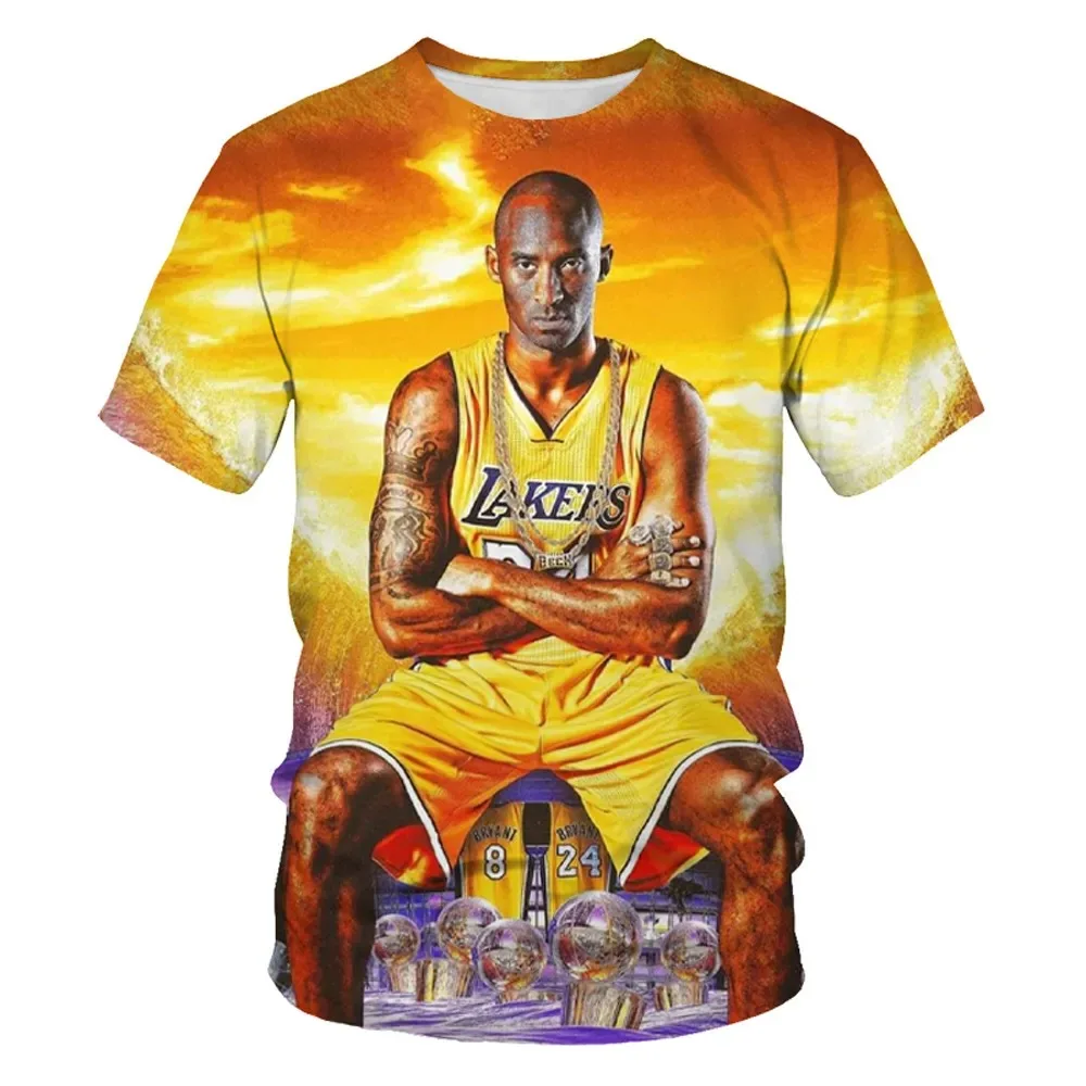 New-Summer-Basketball-3d-Printed-T-Shirts-Men-and-Women-Universal-Wear ...