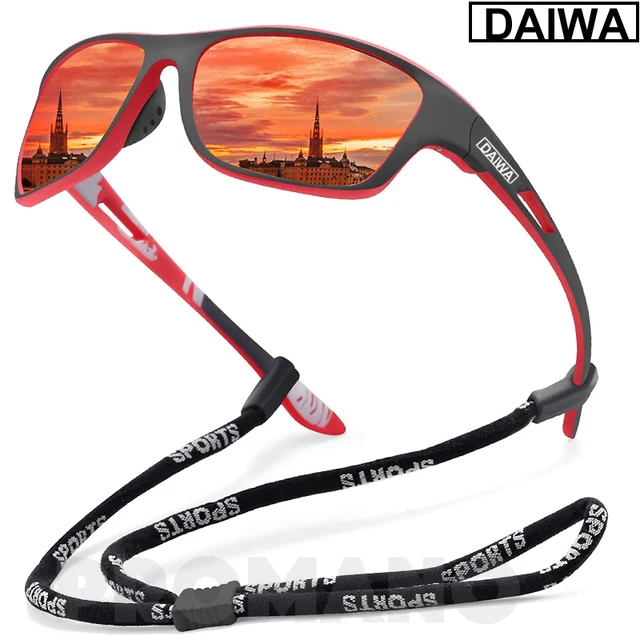 Солнцезащитные очки Dalwa Мужские поляризационные, для вождения и рыбалки, классические, UV400