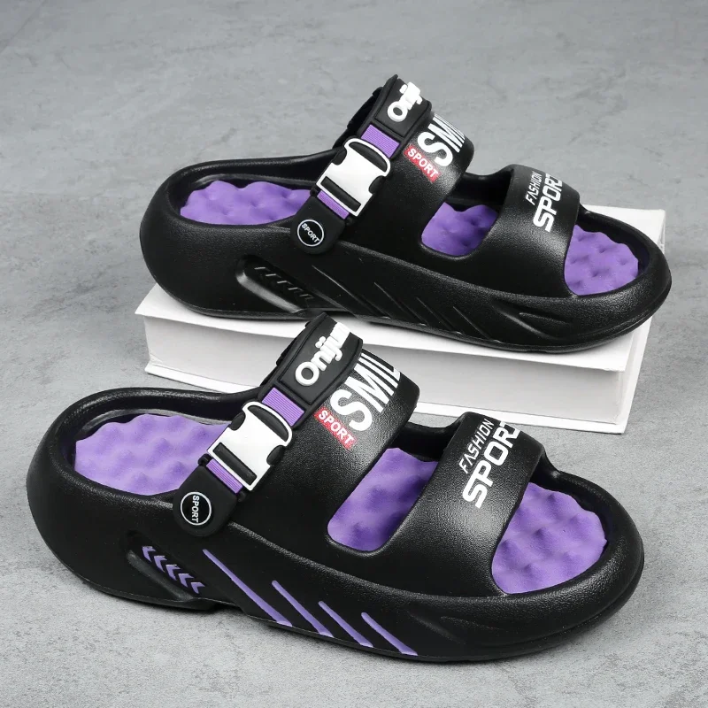 Men Massage Slippers Outdoor Beach Comfortable Soft Slides Casual Shoes Indoor Outdoor Big Size 39-48 soft slippers,summer slippers,men shoes,massage slippers