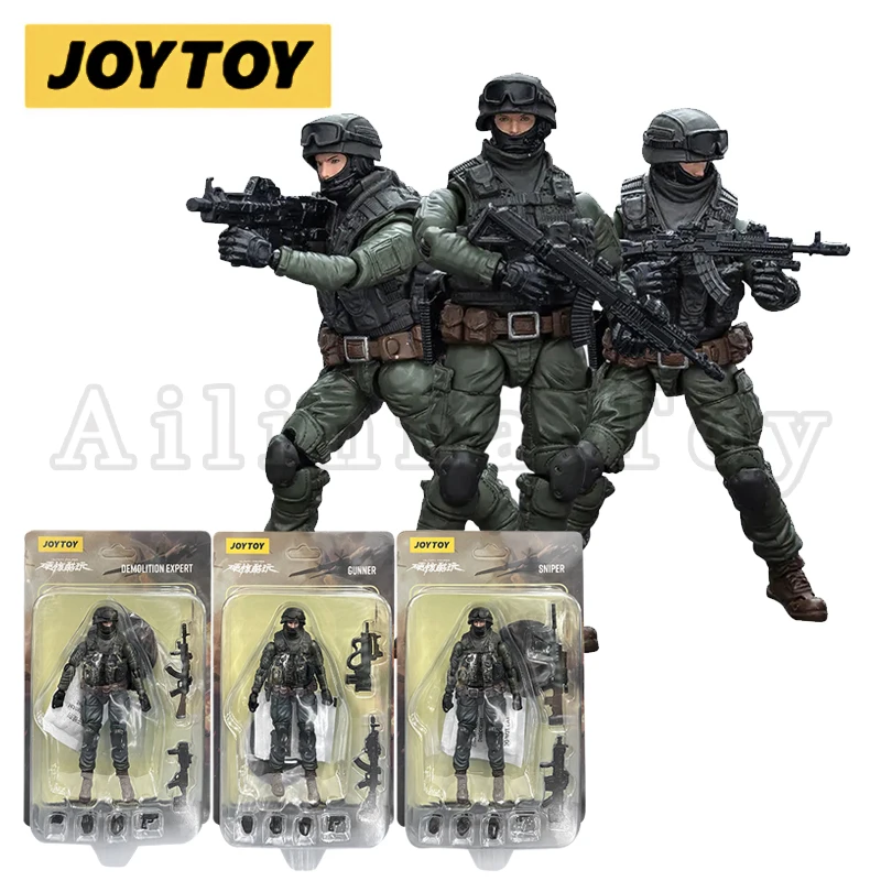 セット JOYTOY 1/18 フィギュア 戦略支援部隊と 特殊部隊スナイパー セット JOYTOY 1/18 フィギュア 戦略支援部隊と 特殊部隊