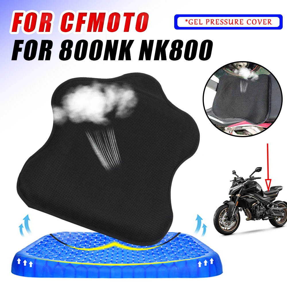 Accessori Moto Per Cfmoto Cf Moto 800Nk Nk800 Nk 800 Nk 2023 2024 Gel Seat Gel Pad Fodera Per Cuscino In Gel Raffreddamento Traspirante