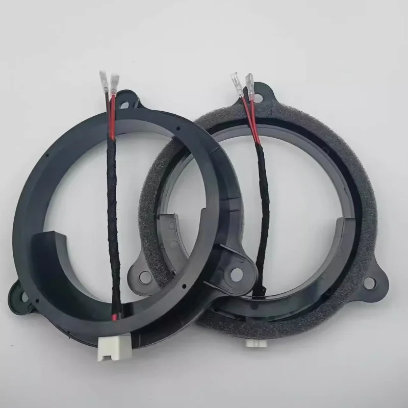 6.5 Inch Speaker Pad Audio Modification Car Horn Wire Pad Circle Bracket For Nissan Universal QASHQAI X-TRAIL ALTIMA 2 Pcs car siren horn,car air horn