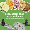 Hamilton Beach Stack & Snap Food Processor and Vegetable Chopper, BPA Free, Stainless Steel Blades, 14 Cup + 4-Cup Mini Bowls 6