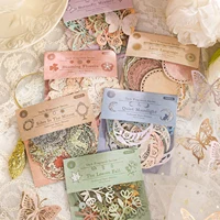 30pcs/pack Decor Scrapbook Hollow lace Materials Paper Combo Kit DIY Junk Journal Collage Photo Album Vintage Stationery 1