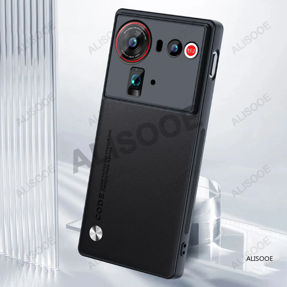 Carbon Fiber Texture PU Leather Shockproof Phone Cover with Enhanced Protection