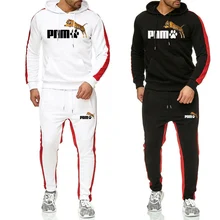 

2022 Hot Sale Men's Tracksuit Hooded Sweatshirts and Jogger Pants High Quality Male Outdoor Casual Sports Hoodie Jogging Suit