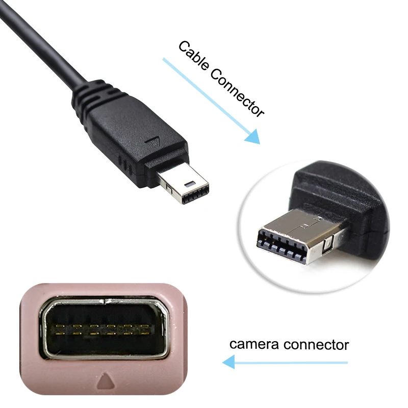 For CASIO Exilim Camera USB Data Cable EXTR100 TR150 TR200 ZR20 ZR200