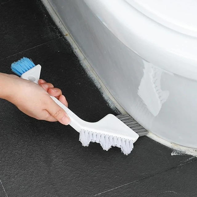 Toilet brush floor gap brush bathroom Household cleaning brush hard bristle  bathroom tile gap brush floor brush Windows Slot Cle - AliExpress