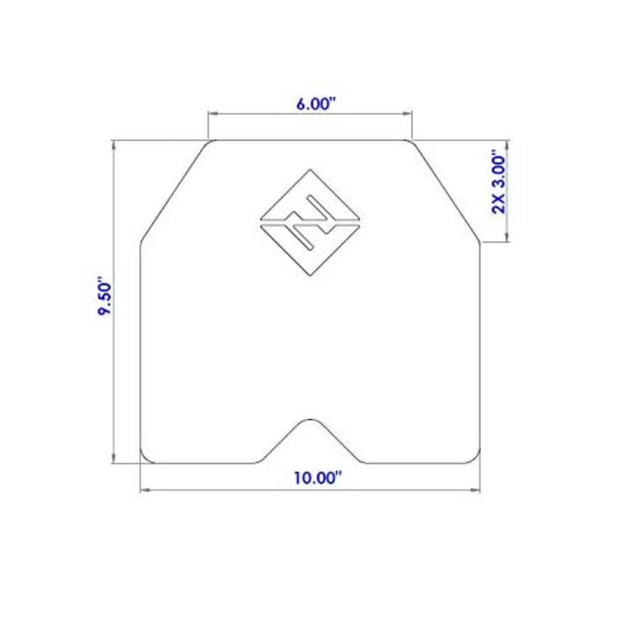 Weight Vest Plates - 5.75 LB Plates Sold in A Pair - 14LB Total Vest Weight - F&F Fitness - Compatible with Most Vests, Weight C