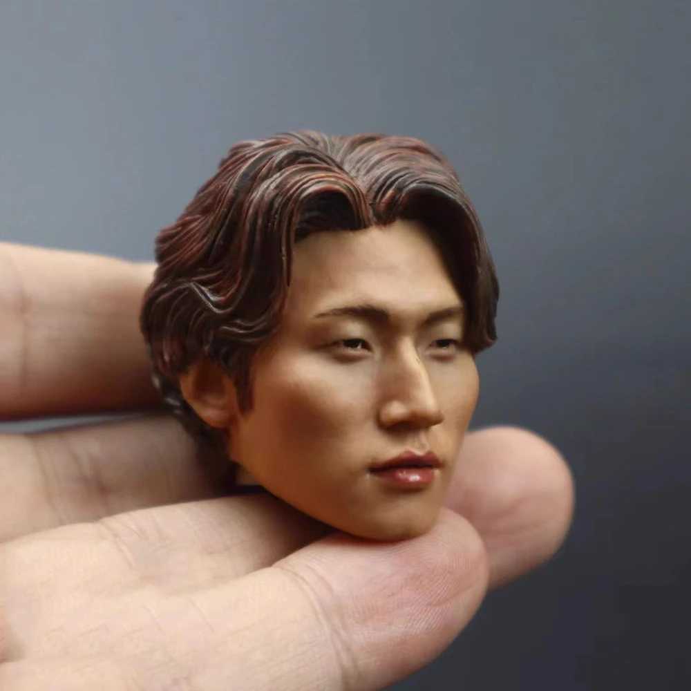 【Toys & Goods】 Bbangbbang Head Figure 1/6 Male Singer Korean Bigbang Guy Head Sculpt Carving Toys