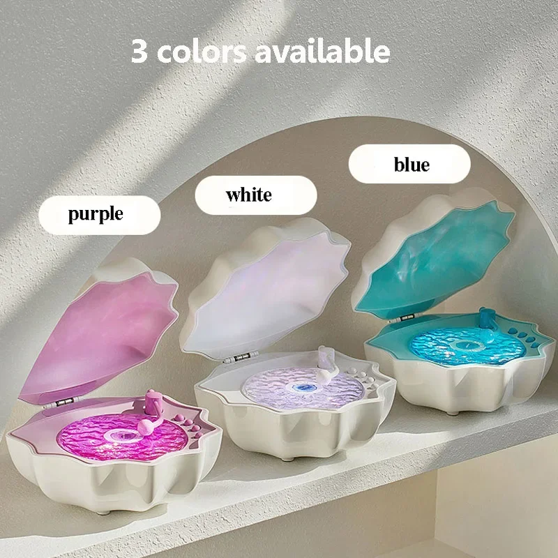 Shell Light Audio Wireless Small Bluetooth Mini Speaker Desktop High Sound Quality Subwoofer