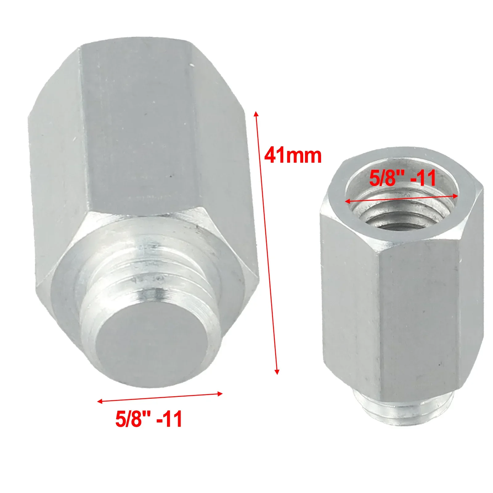 

High Quality Polisher Interface Adapter Accessories Adapter Bolt Double Sided Wool Pad Metal Polisher Replacement