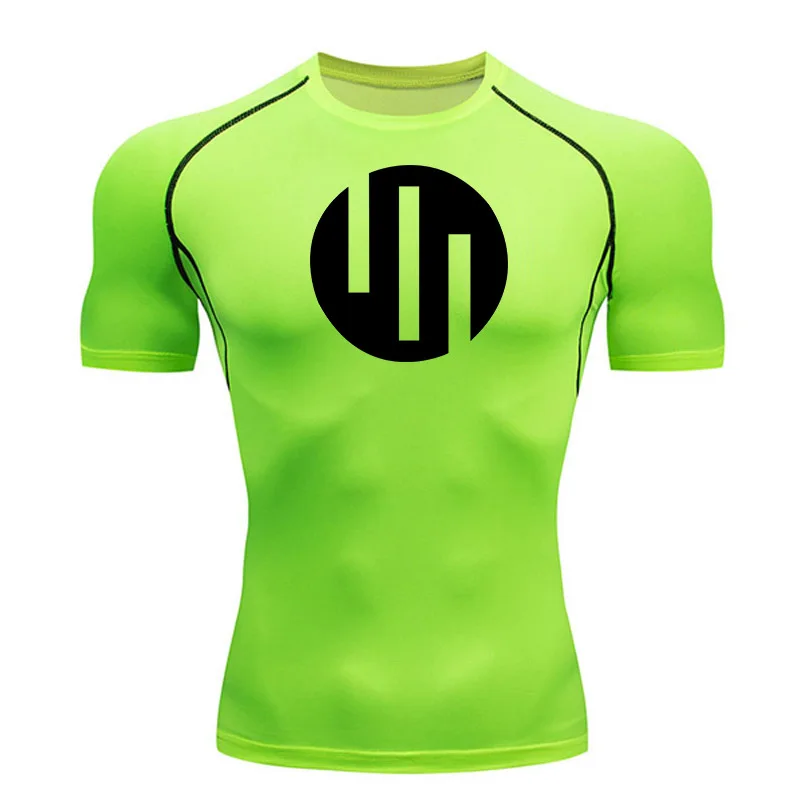 Gym Short Sleeve Running T-Shirt Men's Compression Long Sleeve Shirt Sun Protection Quick Drying Sports Top short sleeve t shirt sport t shirt running t shirt running t shirts fitness clothes compression t shirt men t shirts 4xl