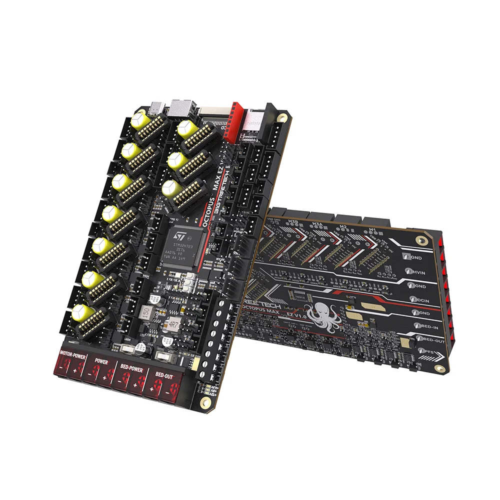 Фото BIGTREETECH Octopus MAX EZ V1.0 BTT обновленная материнская плата Octopus Pro Запчасти для 3D-принтера TMC5160 TMC2209 для Voron 2.4 комплекта CoreXY №2