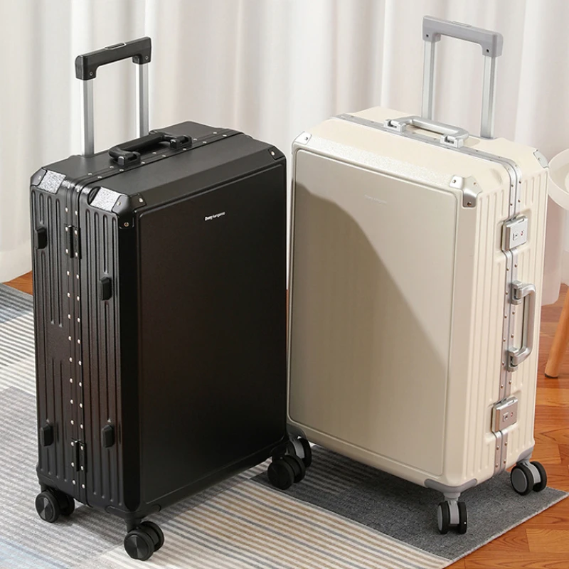 

Fashion Rolling Luggage Women Luggage PC Suitcase Travel Trolley Case Men Mute Spinner Wheels Rolling Baggage TSA Lock Carry On