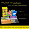 Add Fun to Your Parties with the Maskmen Party Game Collection Friend Party Family Camping Playing Cards 2