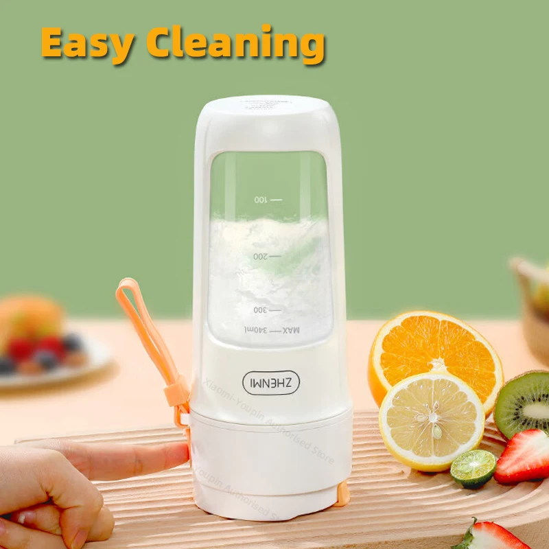 340ml Electric Juicer Ultra High Speed Blender Portable Juicer Cup Lemon  Juicer Machine Juice Extractor Mixer Orange Squeezer - AliExpress