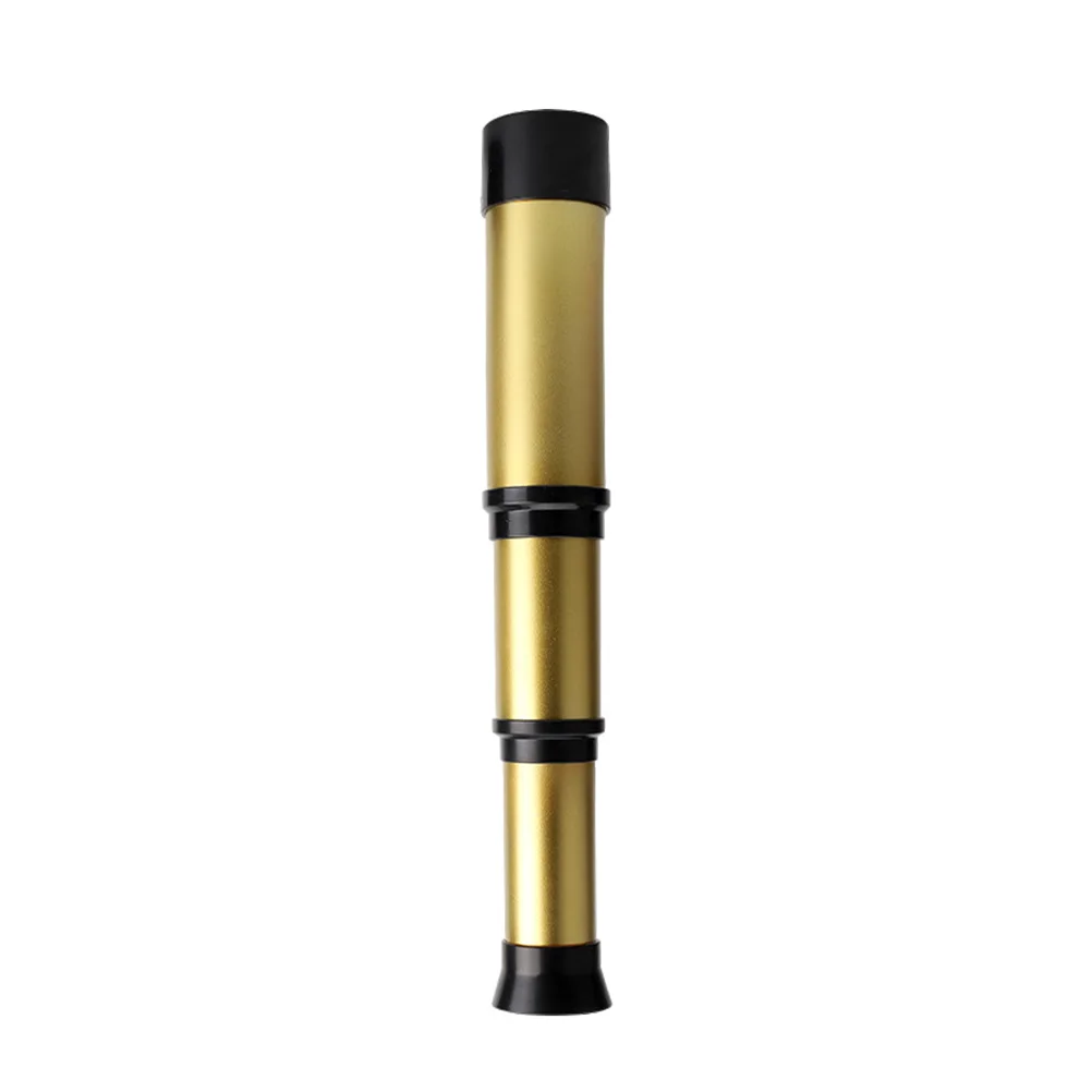

Single-Tube Telescope Retractable Telescope Science Experiment Toy Kids Telescope Toy (Golden)
