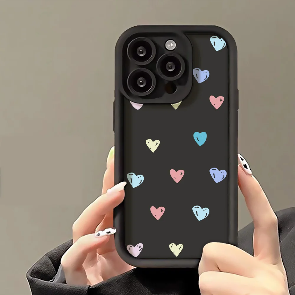 For Infinix Smart 8 9 7 6 5 Case Tecno Spark Go 2024 2023 2020 2021 2022 20 Pro Plus 20C 10 10C 8C Cases Love Heart Phone Covers