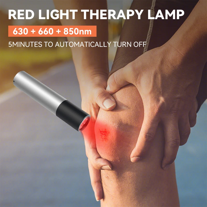 Red Light Therapy Lamp Rechargeable Flashlight Scar Removal Anti Spider Vein Whitening Spots Proliferate Collagen Skin Care infrared therapy lamp,led beauty lamp