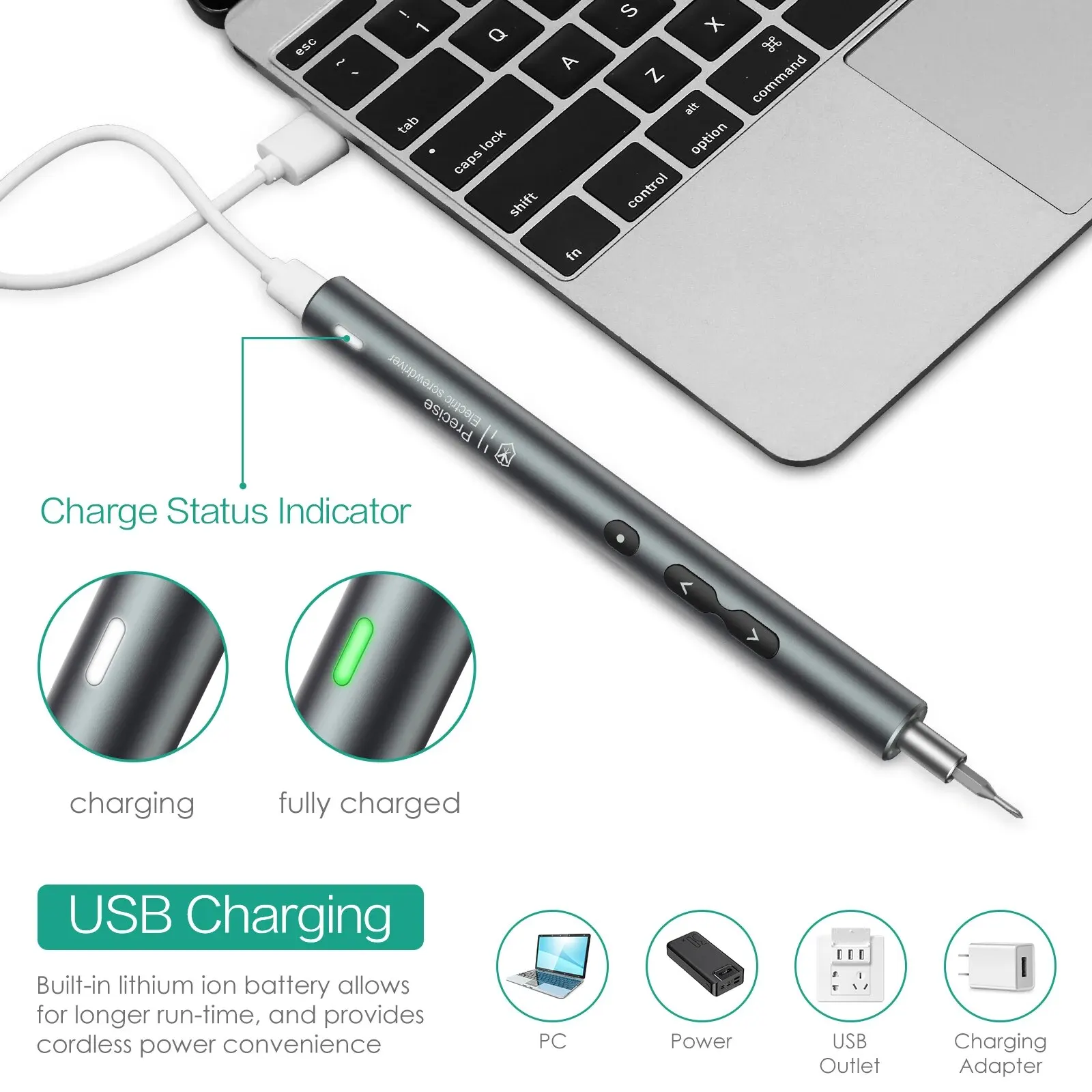 Electric Screwdriver Type-C Charging