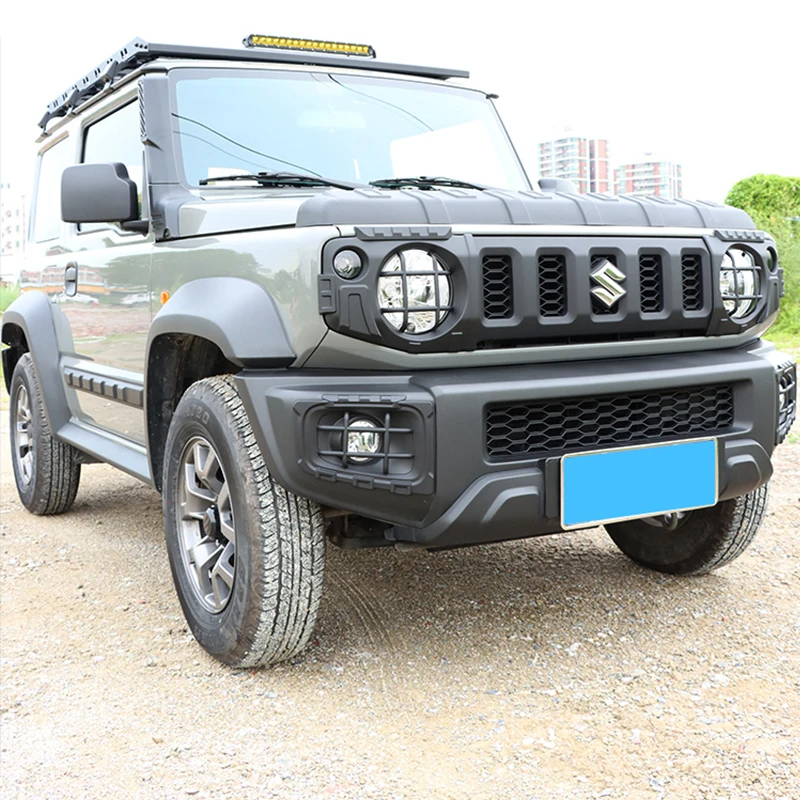 2pcs Car Headlight Cover Tail Light Covers Front Fog Light Trim For Suzuki Jimny JB64 JB74 2019 2023 JB74 Accessories