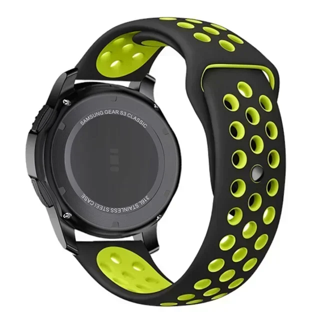 Stylish 22mm Silicone Watch Strap - Versatile Design