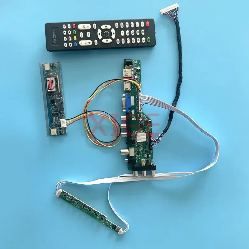 

Плата драйвера контроллера подходит для TX41D97VC1GAA TX41D97VC1HAA 1400*1050 30Pin LVDS Kit DIY Digital DVB 2CCFL IR + AV + USB + HDMI + VGA Screen