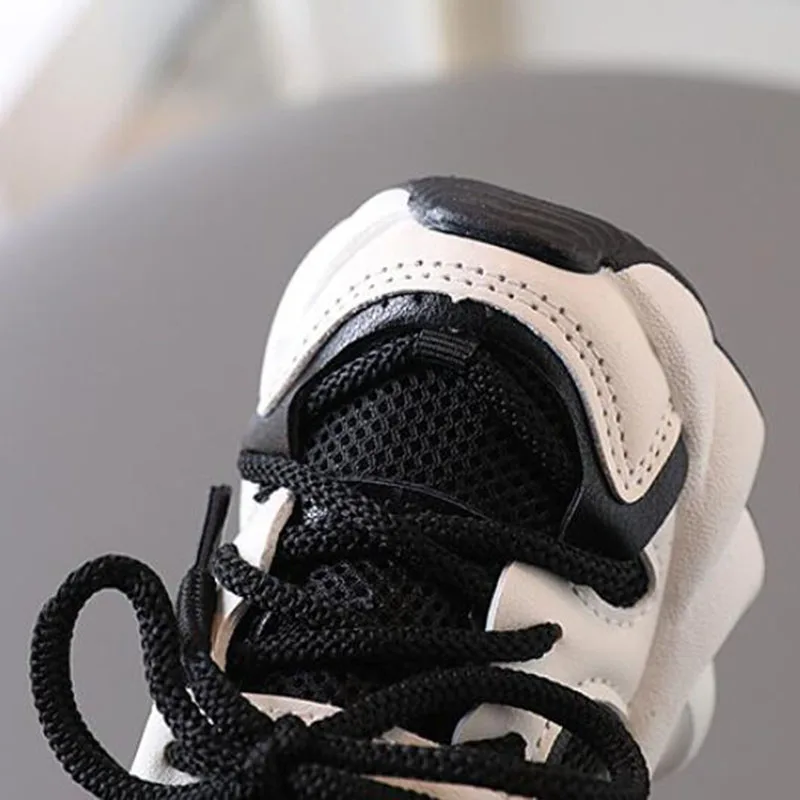 Spring Autumn Kids Sport Shoes Mesh Breathable Boys Sneakers Student Girls Shoes Non-slip 4