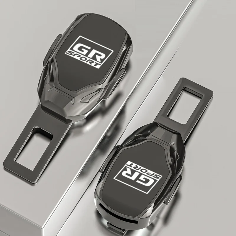 Per Toyota Gr Sport Gazoo Racing Yaris86 Corolla Hilux Supra C-Hr Car Seat Belt Lock Buckle Extension Plug Accessori Auto
