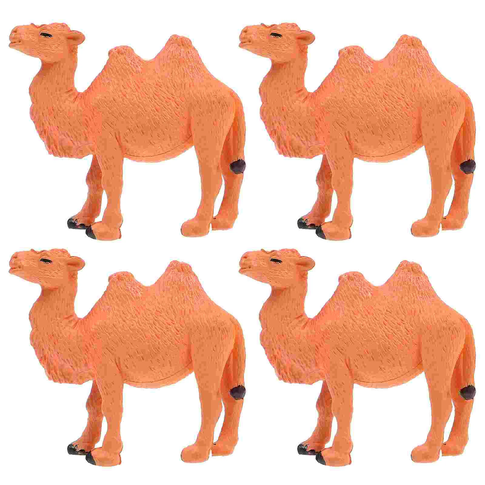 

Miniature Camel Models Simulation Camel Figurine Desert Wild Animal Statues Micro Landscape Desktop Ornaments Kids Toy