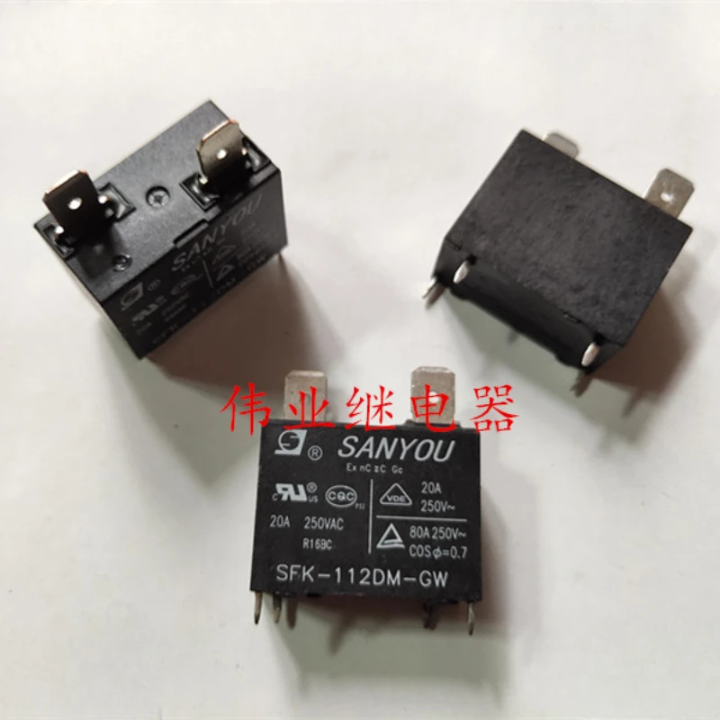 

（Brand-new）1pcs/lot 100% original genuine relay:SFK-112DM-GW 20A 4-pin 2-pin Air conditioning relay