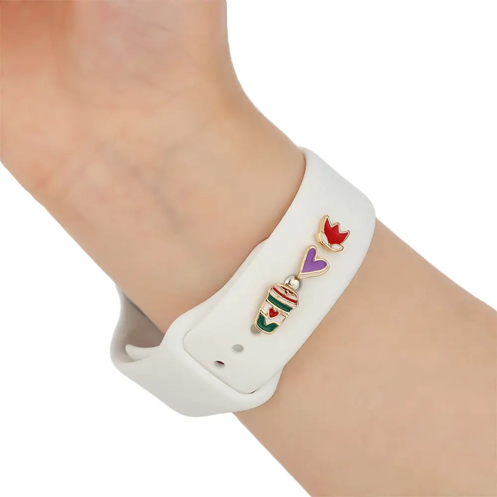 Chic Silicone Bracelet Charms & Decorative Nails