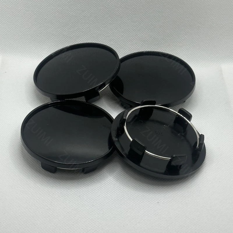 4Pcs 69mm Auto Rad Mitte Kappe Blank Kein Logo Für Audi Felge Hub Mitte Kappen Radkappe Abdeckung zubehör Fit 65mm Auto Räder Aufkleber – Detail 4