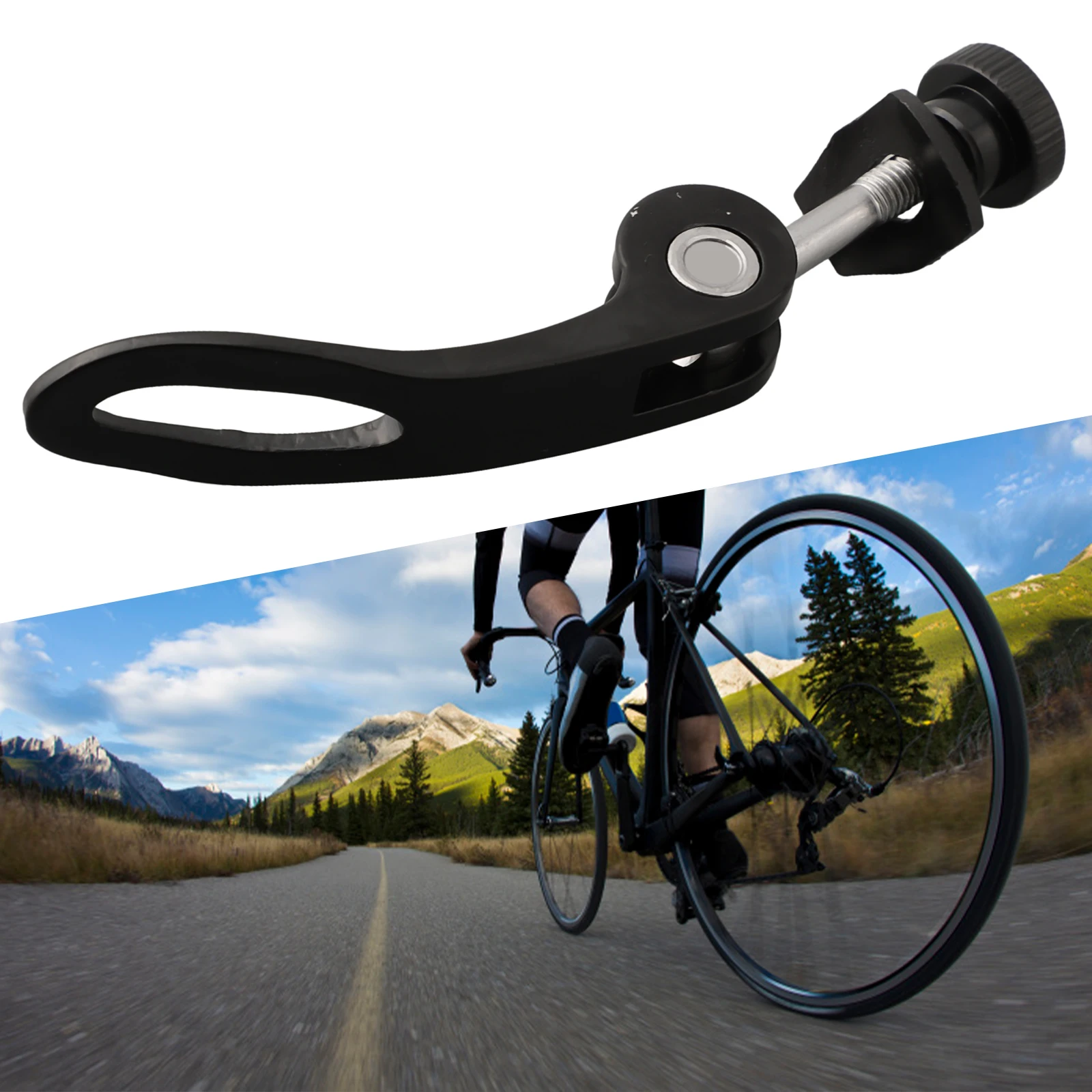 Bicycle Quick Release Screw M5 Bike Seat Post Clamp Skewer Aluminum Alloy Bolt Clip Bicycle Accessories
