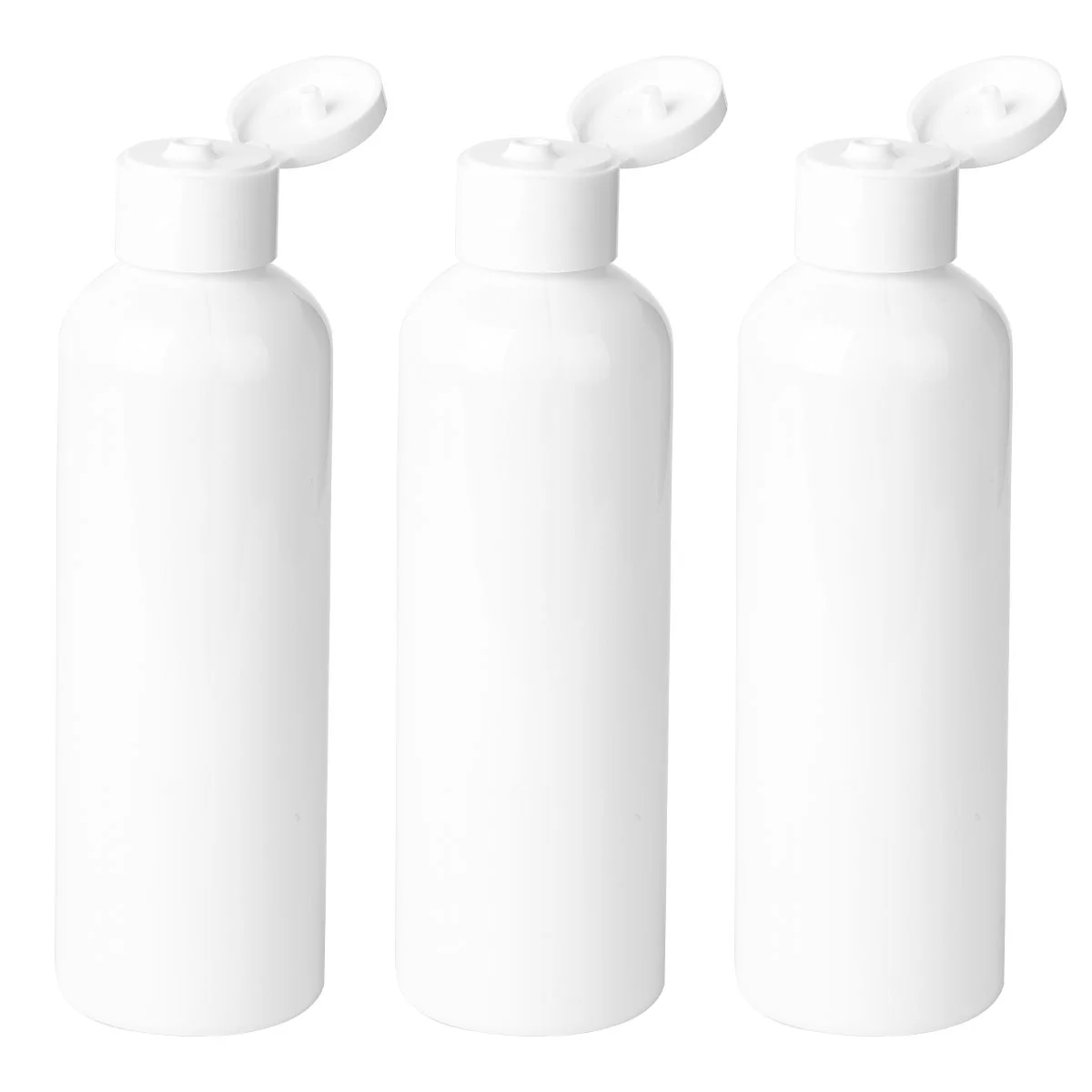 Empty Travel Bottles with Cap 5pcs Squeeze Bottle Lotion Shampoo Conditioner Dispenser Container for Cosmetics