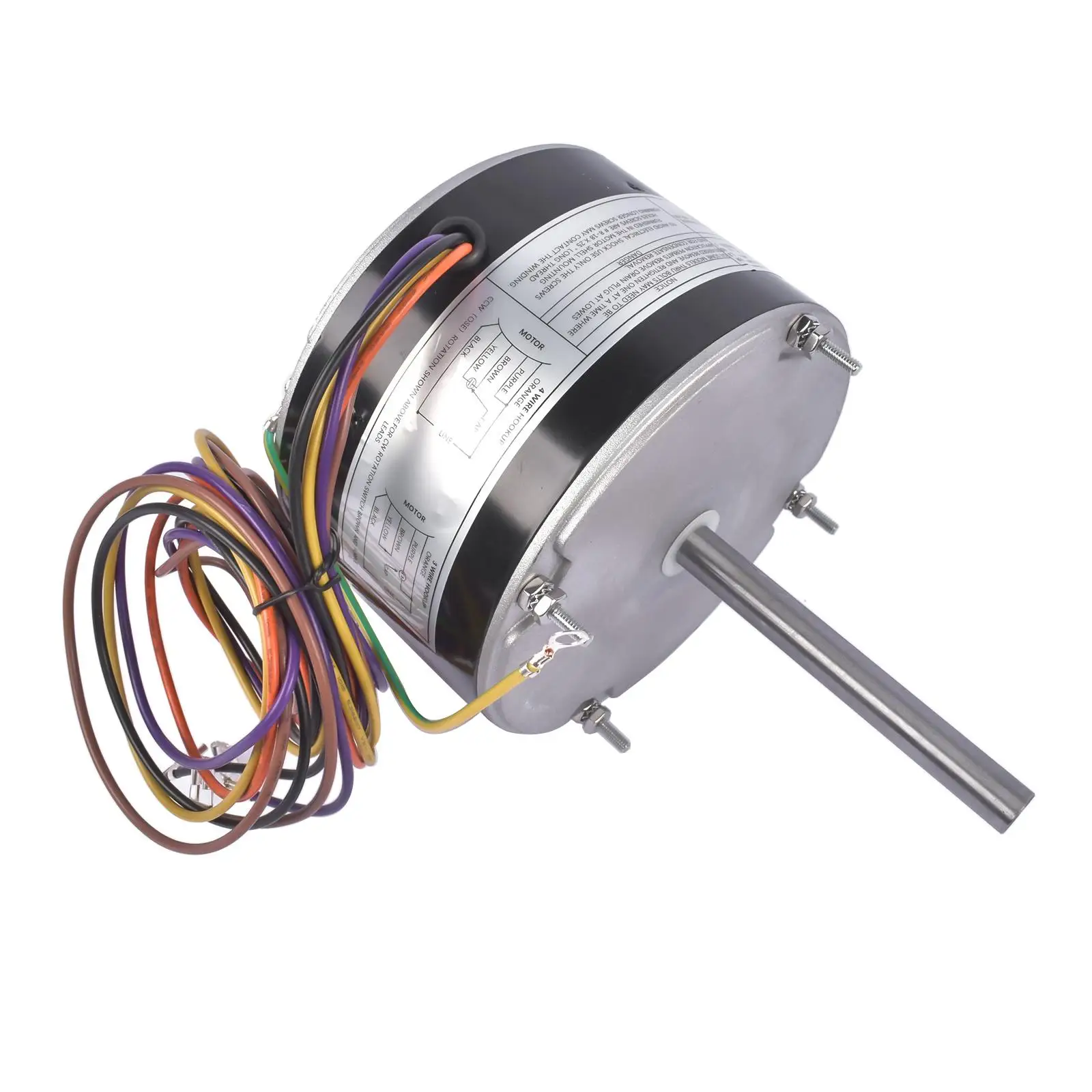 ClimaTek 1/5 HP Condenser Fan Motor - Upgraded Replacement For Emerson K55HXNTL-4884, K55HXJGH-2667