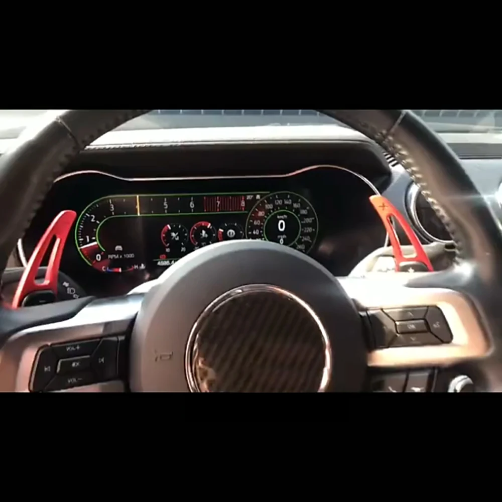 ZWNAV OEM 12,3 ''instrumento LCD Digital pantalla de tablero grupo Digital para ford mustang 2015-2013 instrumento de tablero LCD de coche 1