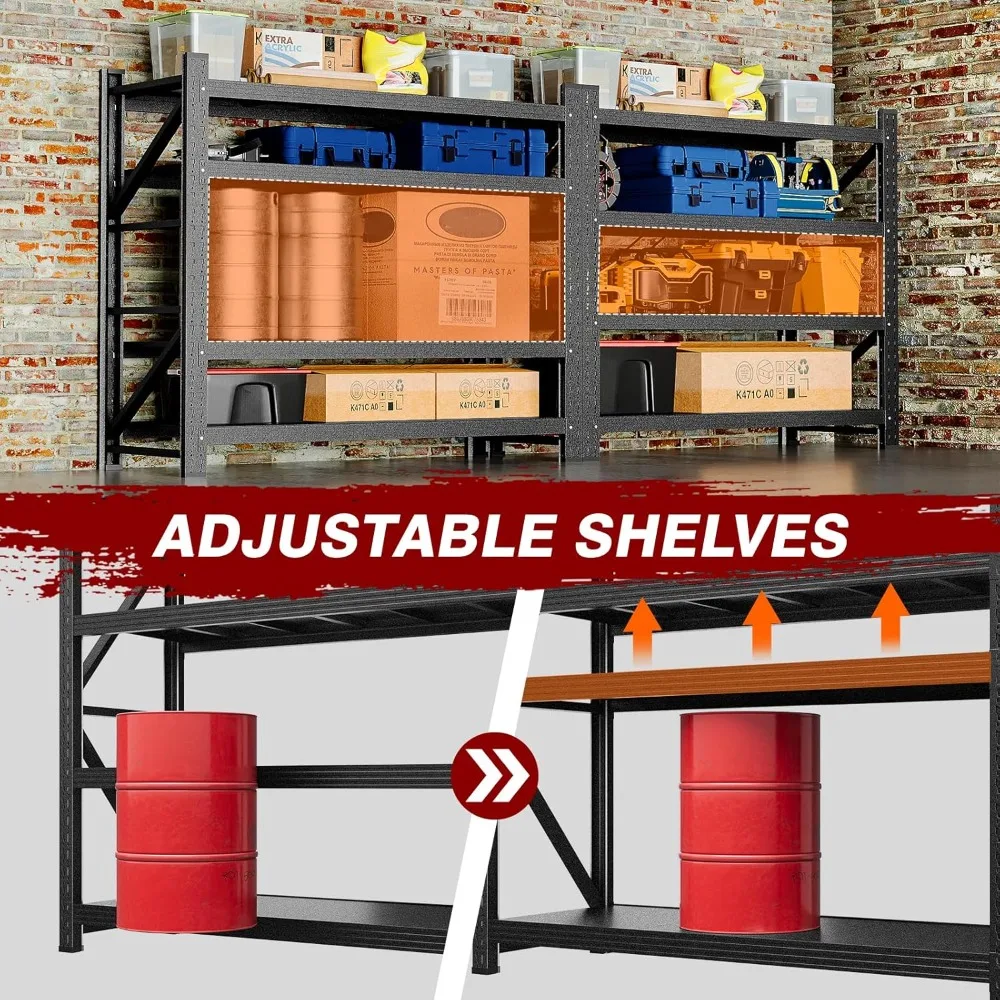 Heavy Duty Metal Storage Shelves 6