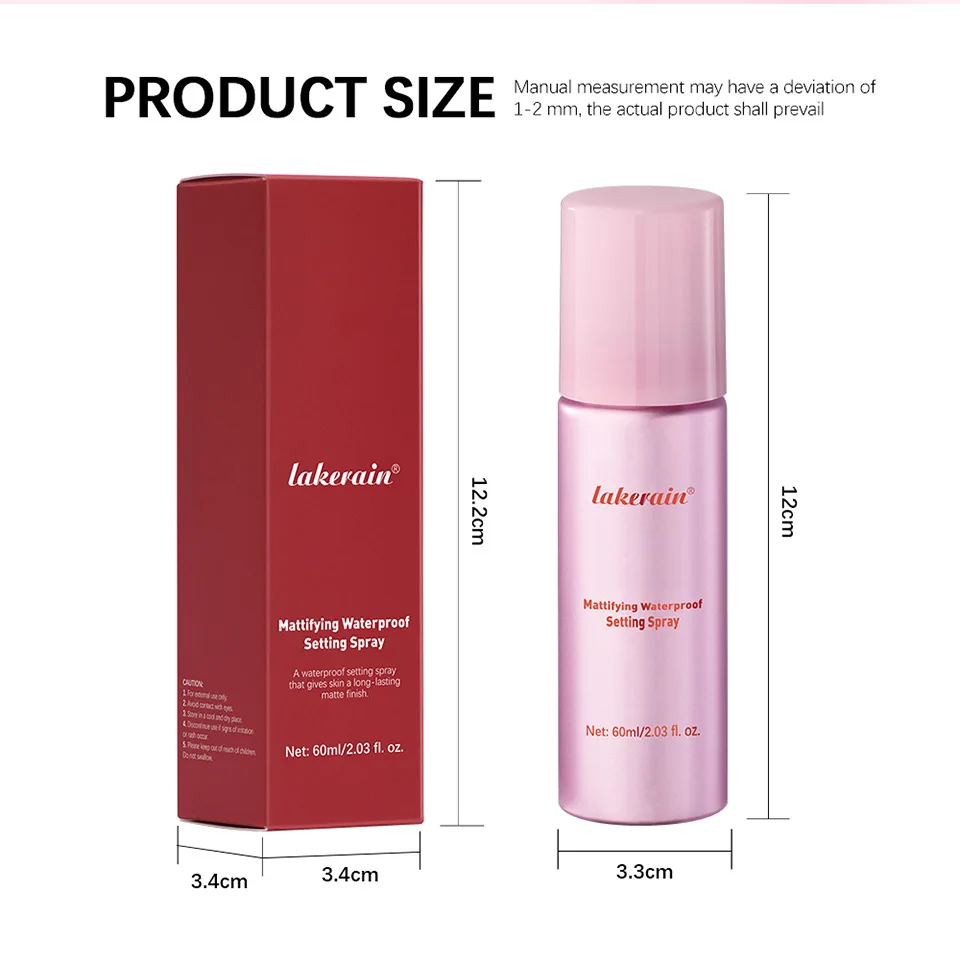 Matte Setting Spray Makeup Fixing Long Lasting All Day Oil Control  Professional Waterproof Setting Spray 6 Matte Setting Spray Makeup Fixing Long Lasting All Day Oil Control  Professional Waterproof Setting Spray 6