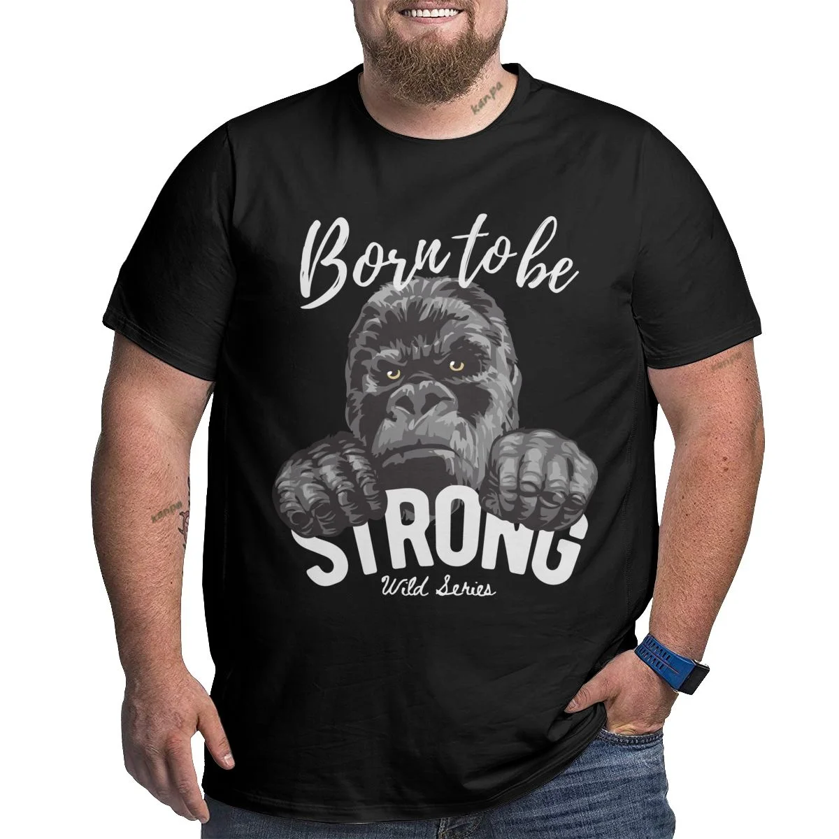 

Футболка мужская оверсайз с коротким рукавом, 100 хлопок, размеры от S до 6xl