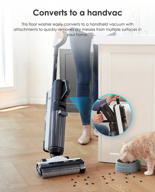 Tineco Floor One S5 Combo Cordless Wet Dry Vacuum Cleaner Accessory Kit 1*  Brush Roller+1* HEPA Filter+1*280ml Cleaning Solution - AliExpress