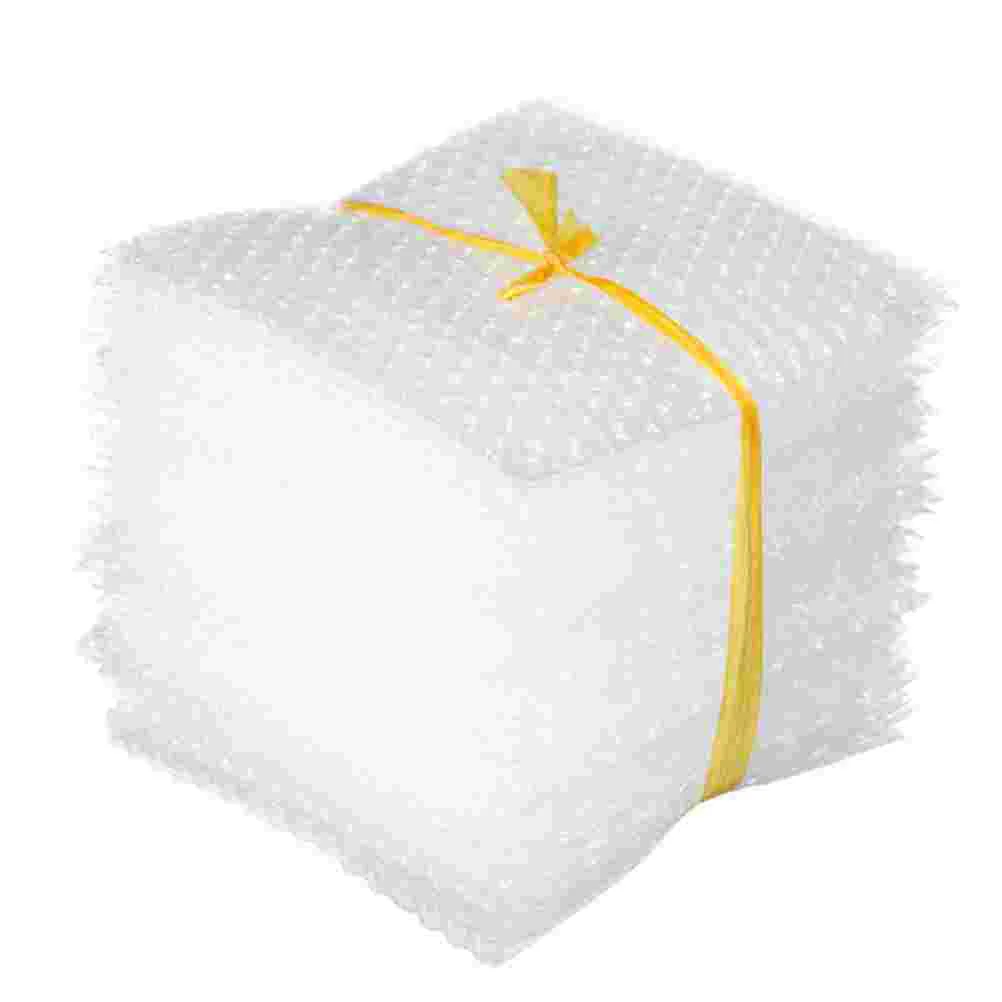 

100 шт. прозрачные пузырчатые мешочки, утолщенные противоударные сумки, оригинальные пузырчатые мешочки, почтовые пакеты для посуды, очков