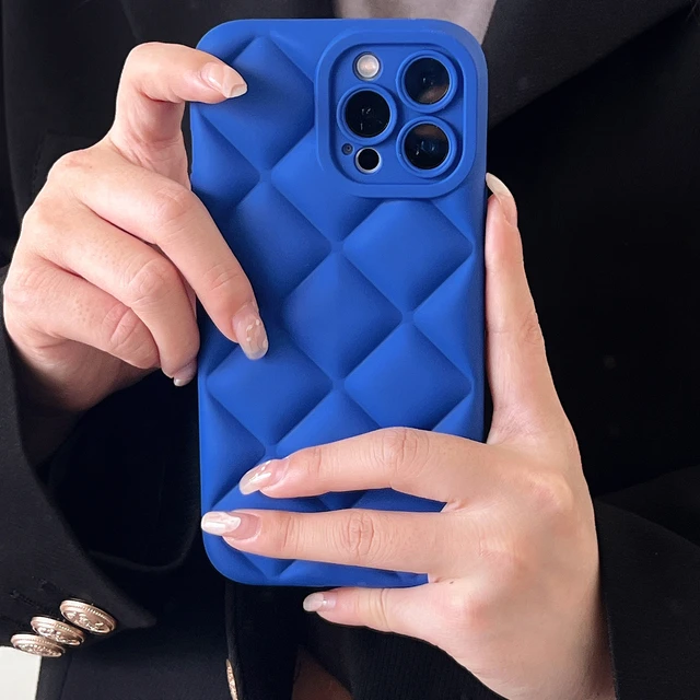 Iphone 12 Pro Max Blue Diamond Case