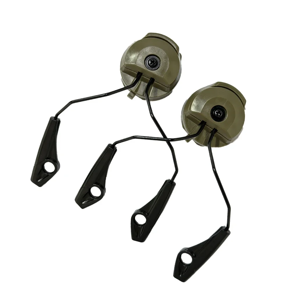 ARC OPS-CORE Helmet Track Adapter Headset Holder Suitable for Howard Impact Sport Tactical Electronic Earmuffs Shooting Headset