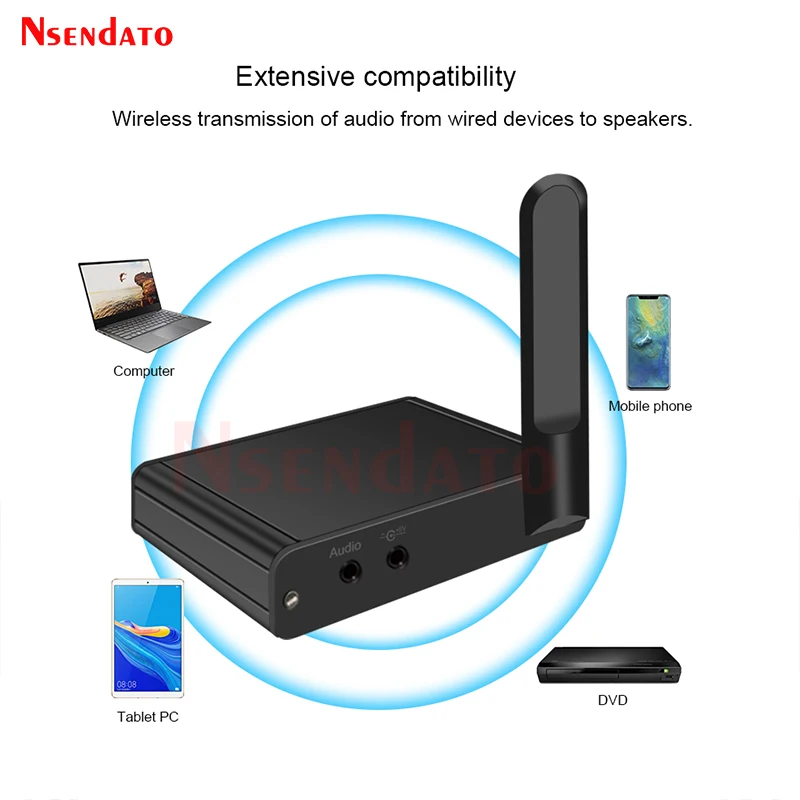 Ghz Wireless Receiver For Speakers 200M Hifi Digital Wireless