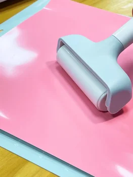 Rubber Roller For Cricut/Silhouette Crafts, Works With Iron On, Vinyl, Reusable Rubber Roller for craft and DIY projects 1