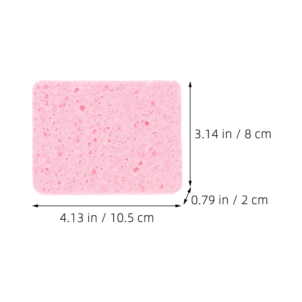 4Pcs 수채화 그림 스폰지 효율적인 물 흡수를 위한 슈퍼 흡수성 컬러 스폰지 아트 청소 스폰지 세트