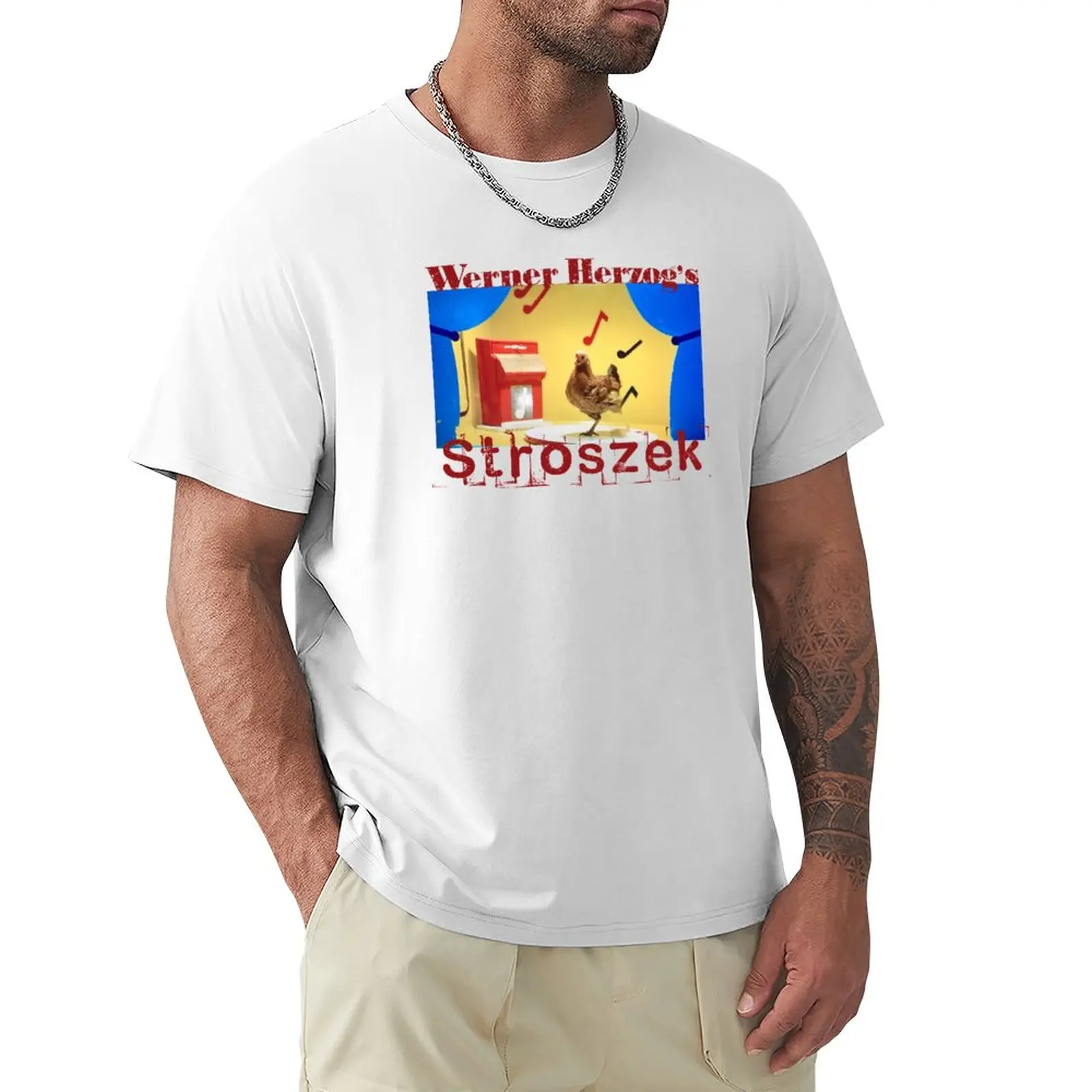 

Stroszek T-Shirt blanks tees oversized t shirt men