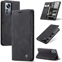 Leather Wallet Flip Folio Phone Case For Xiaomi 12 Lite Card Cash Holder Magnetic Closure for Mi 12T Pro 12 12X 12S Funda Cover 1